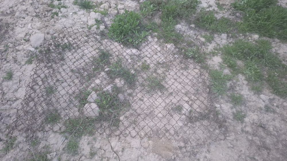 Сетка рабица в хорошем состоянии