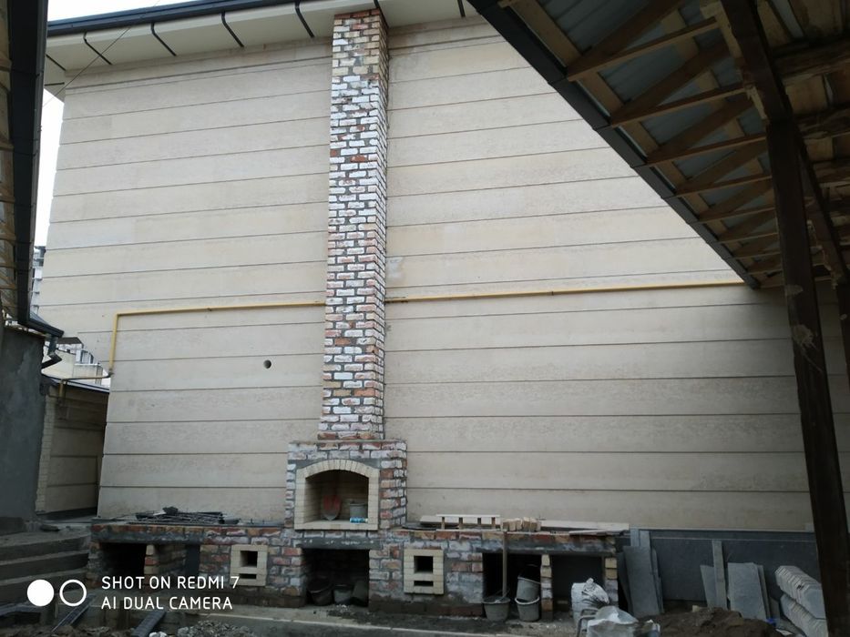 КЛАДКА . Облицовка Летние кухни. Очаг. Камин