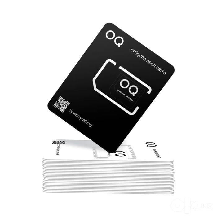 OQ Mobile sim kartalari