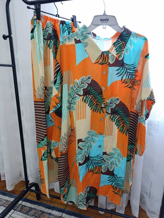 Двойка штапель паплин 120.000