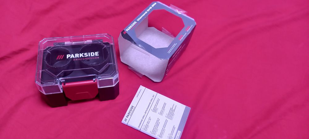 Trusă carote parkside performance