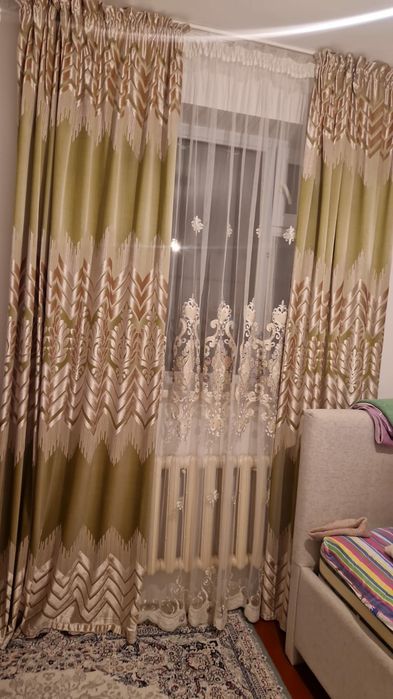 перде тюлімен сатылады