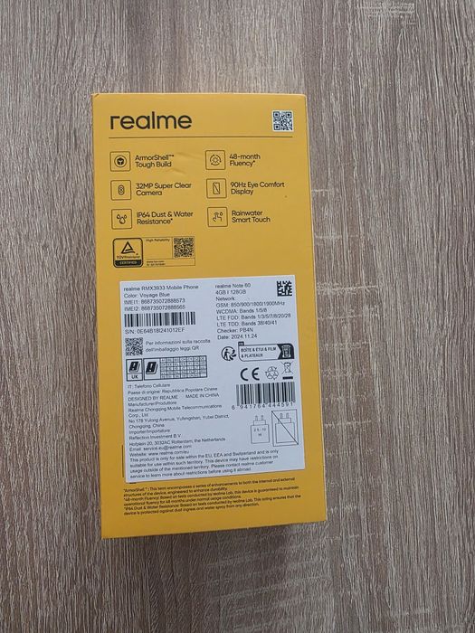 Чисто нов телефон Realme note 60