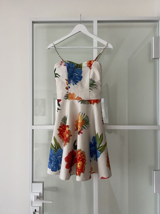Цветна Лятна Рокля S/36 размер
