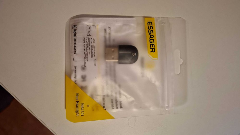 Bluetooth адаптор 5.3  "Essager"