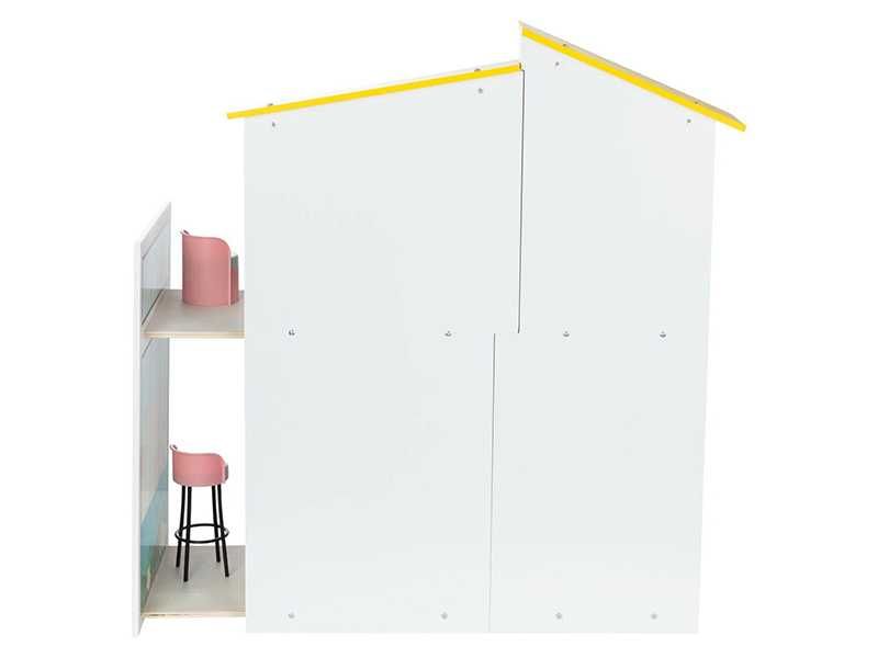 НОВИ! Дървена къща за кукли Fashion Doll с аксесоари