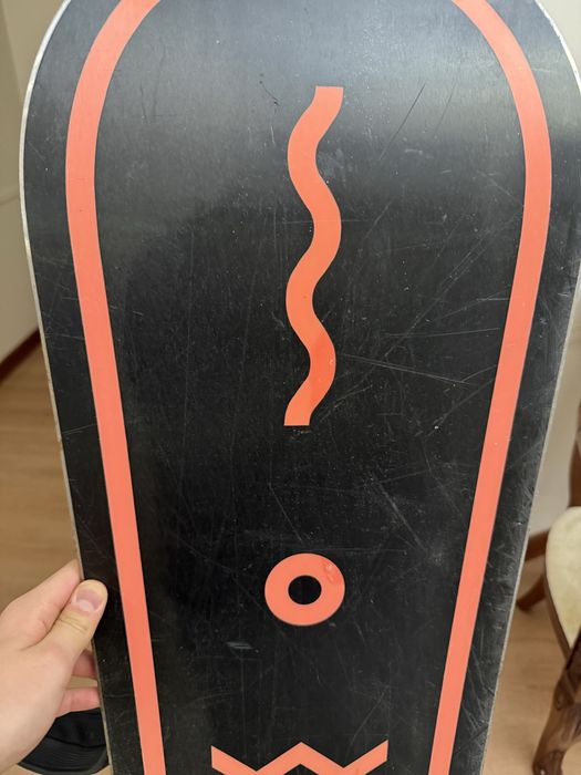 Сноуборд Ride, крепежи и ботинки