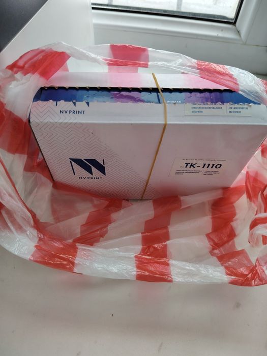 Принтер kyocera на запчасти, печатает плохо