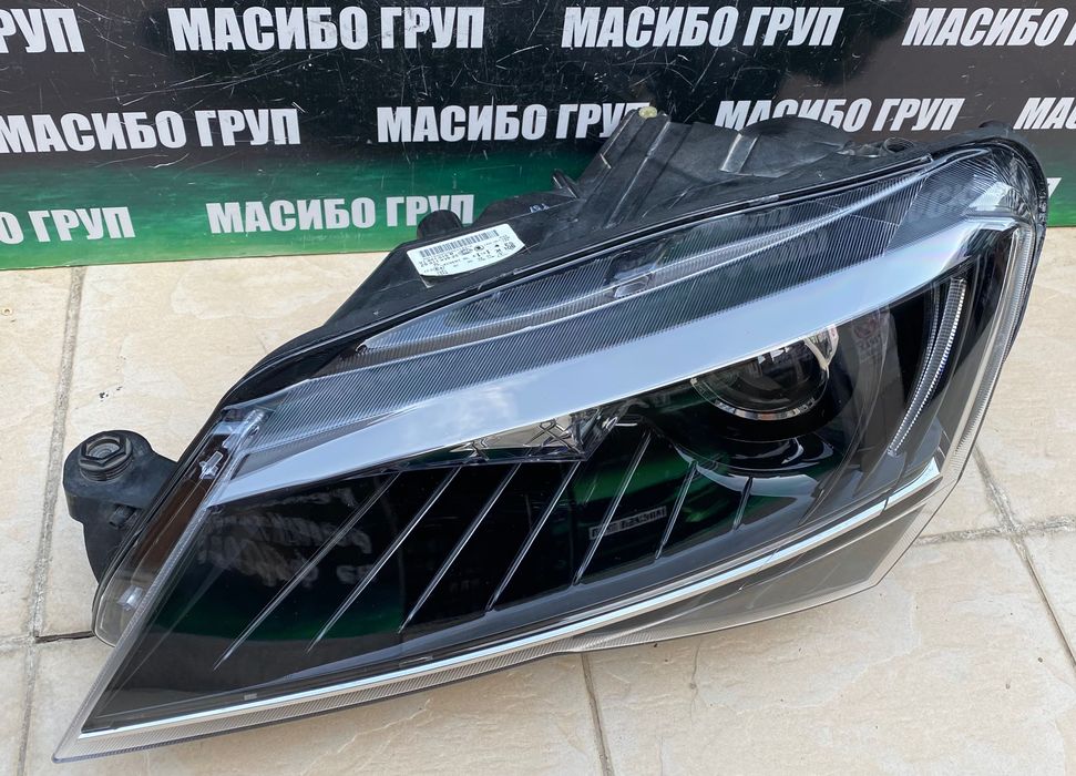 Фарове far Led фар за Шкода Суперб Skoda Superb