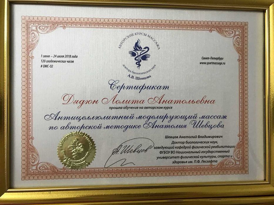Массаж Классический