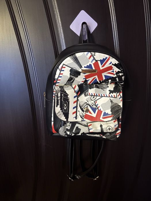 Мини раничка с дълги дръжки