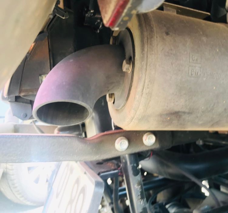 Tips/Evacuare/Toba/Eșapament/Final atv CF Moto, Goes,