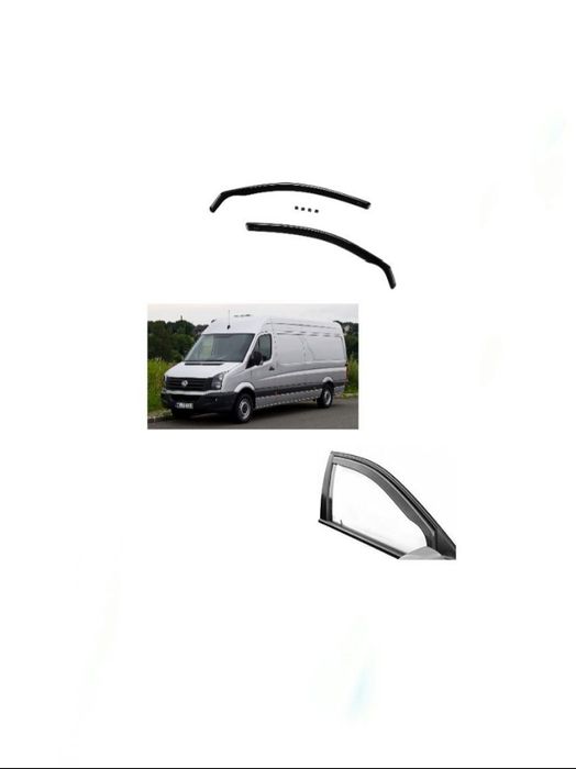 Ветробрани Volkswagen CRAFTER (2006-2017) - ЦЕЛИ/ПРЕДНИ -  (2бр.)
