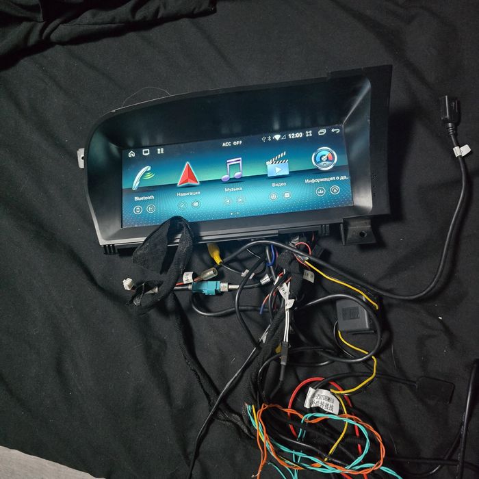 Магнитола на мерседес