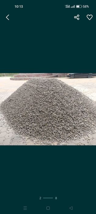 Щебень, Отсевь, Дресва, Песок Балас