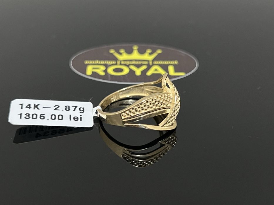 Bijuteria Royal CB : Inel dama aur 14K 585   2,87 grame