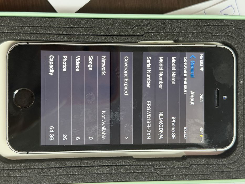 Iphone se 64GB като нов