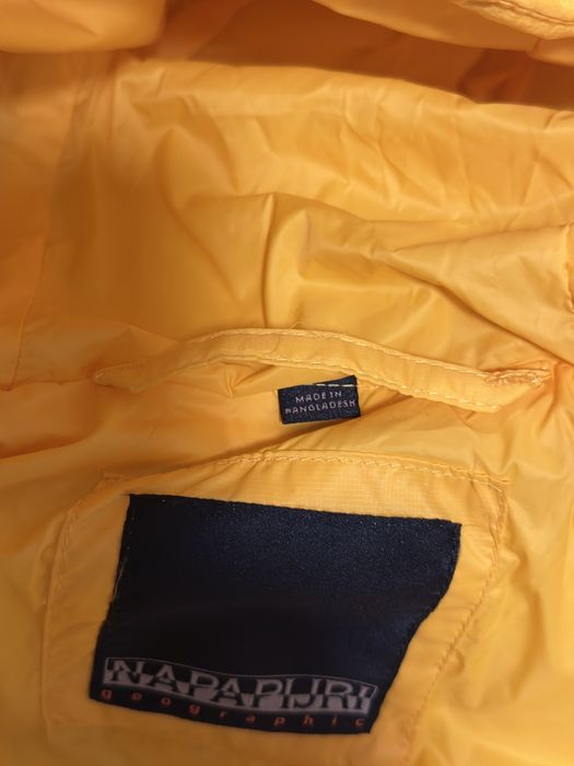 Geaca Napapijri Marimea L Hornelen Noua Galben Ski Termo Tec Nou