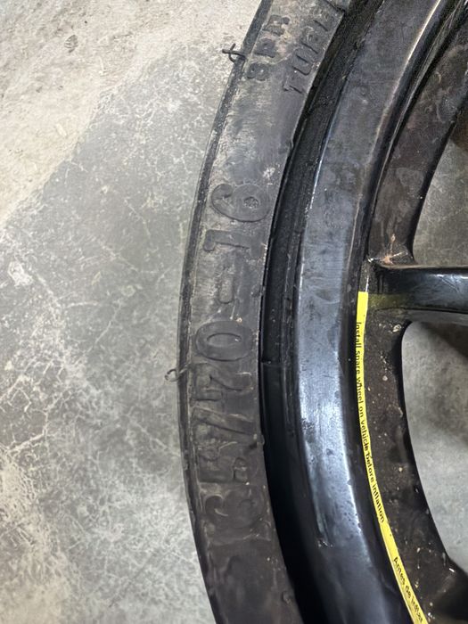 Патерица сгъваема резервна гума Мерцедес 5*112 165/70/16 и 165/70/15 Mercedes