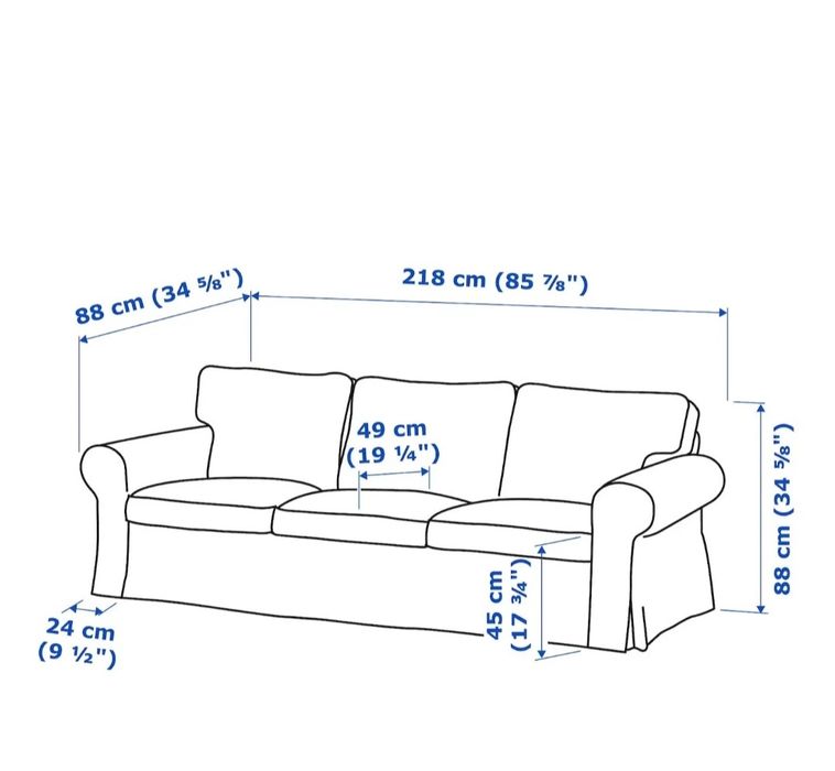 Диван IKEA Экторп