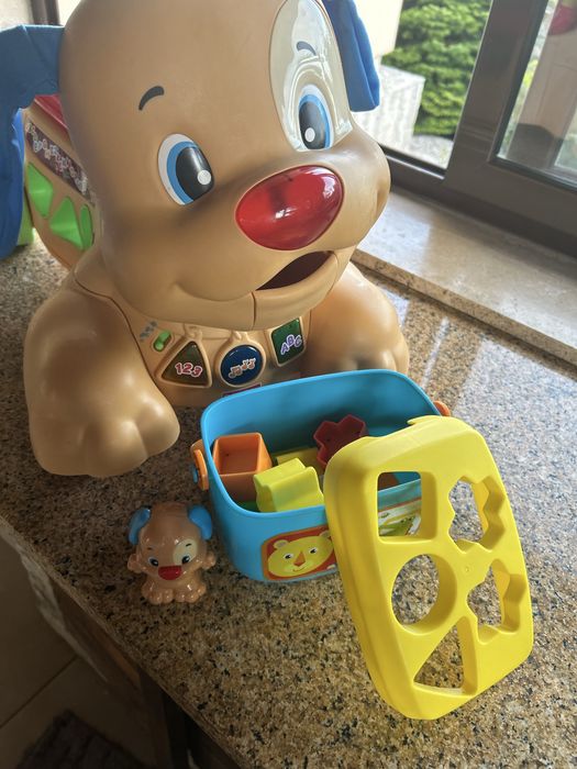 Premergător Fisher-Price Laugh & Learn Stride-to-Ride Puppy