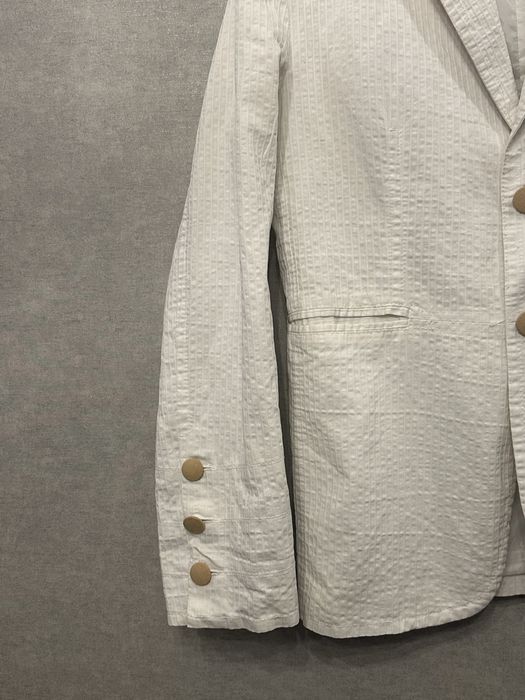 Белый пиджак блейзер