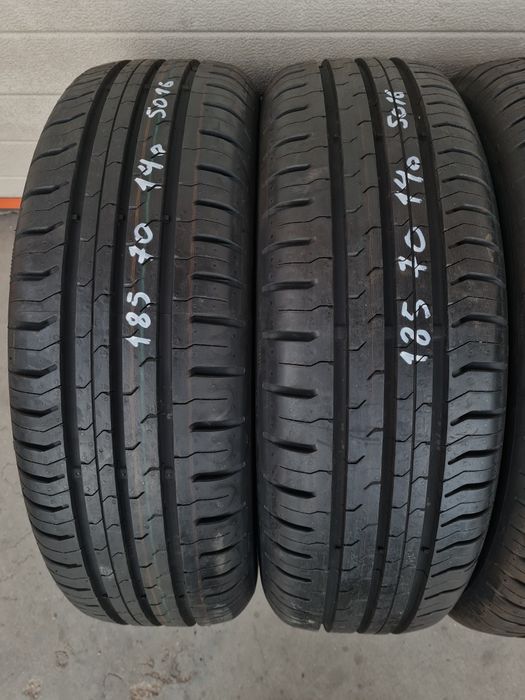 Нови летни гуми 4 броя CONTINENTAL ContiEcoContact5 185 70 R14