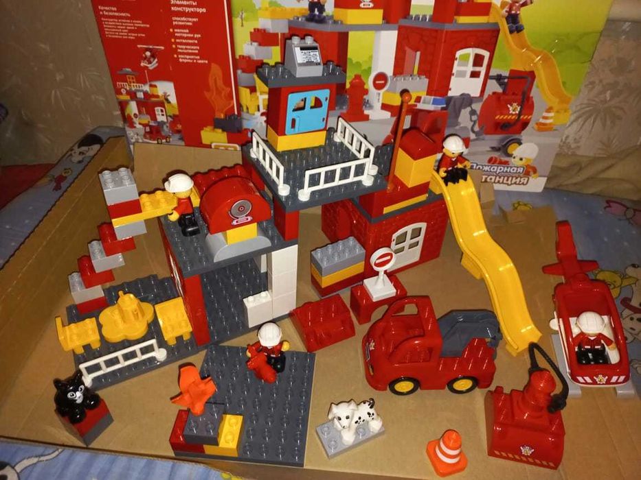 Конструктор Полесье Пожарная станция