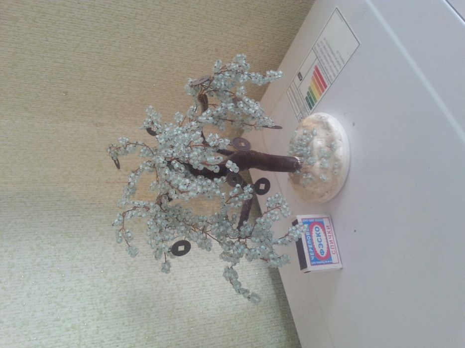 Цветы и деревья из бисера