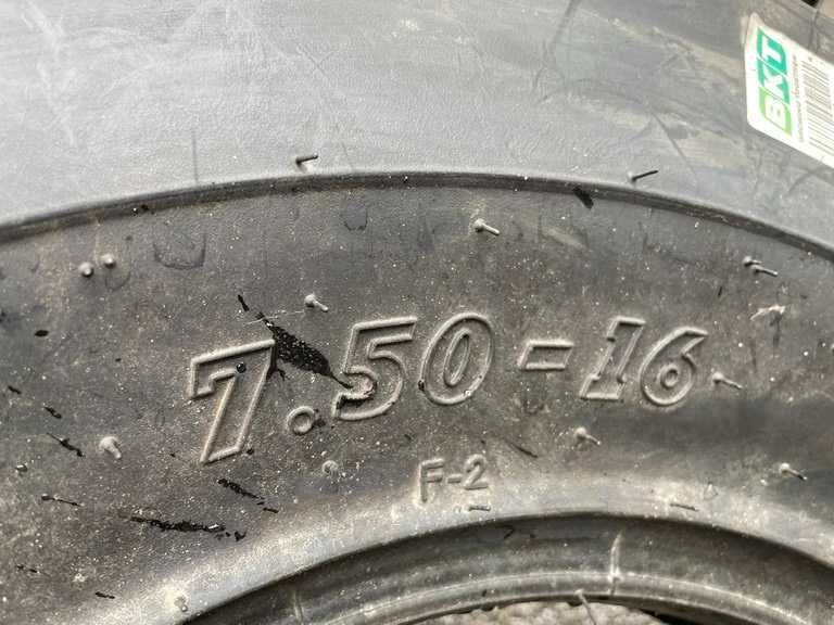 7.50-16 Anvelope noi de tractor fata cu garantie 8PR Cauciucuri