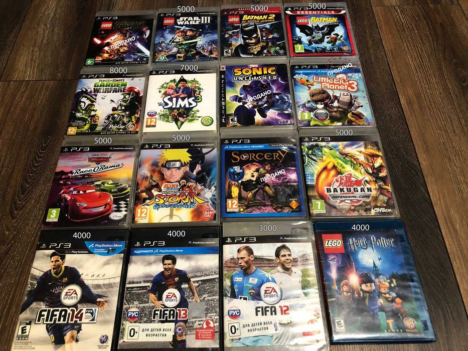 Продам игры для PS3