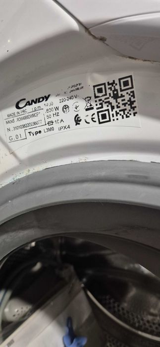 Mașină de spălat cu uscător Candy