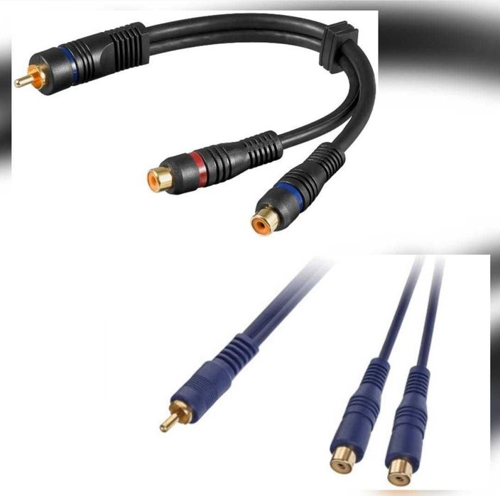 Spliter RCA la 2 RCA Spliter 2 RCA la RCA