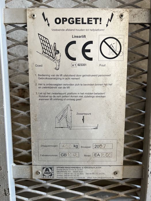 Ел. Хидравлично инвалидна рампа за бус!