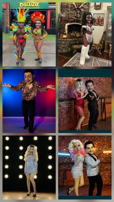 Ростовые куклы певцов на праздник  Алматы