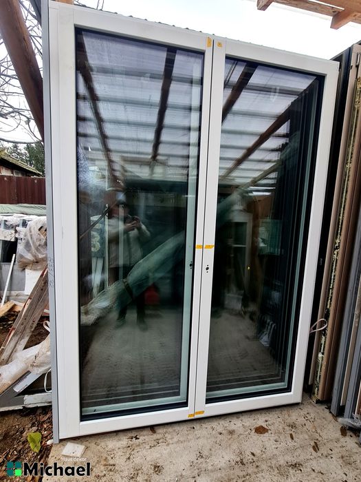 1.83 x h 2.54  Usa terasa lemn,TRIPAN,Internorm,Austria( LXXVIII)