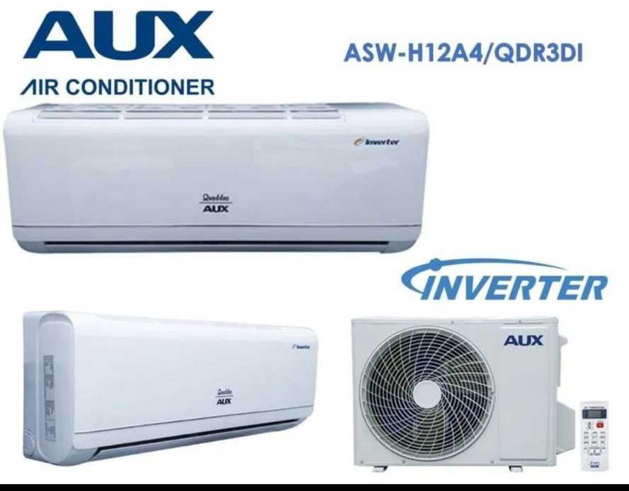 Скидка 40% Кондиционер Aux 12 invertor on-off доставка бесплатно