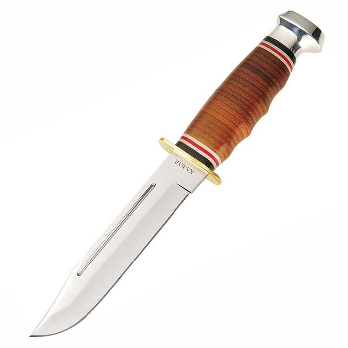 Kabar Marine Hunter Ловен нож Кабар Кожена дръжка