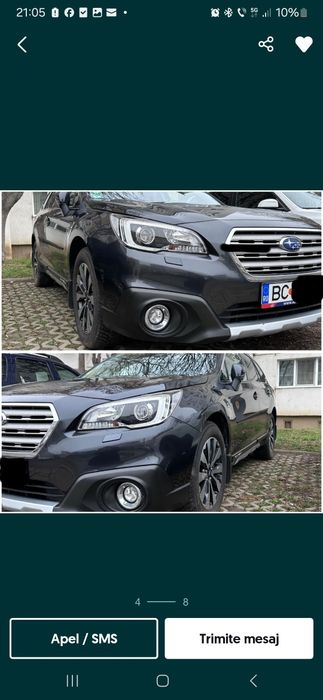 Subaru outback 2.0d euro6 defect
