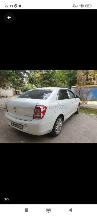 COBALT  2022-yil. Metan Gaz Benzin. Mowinaga  1000 % Garantiya.