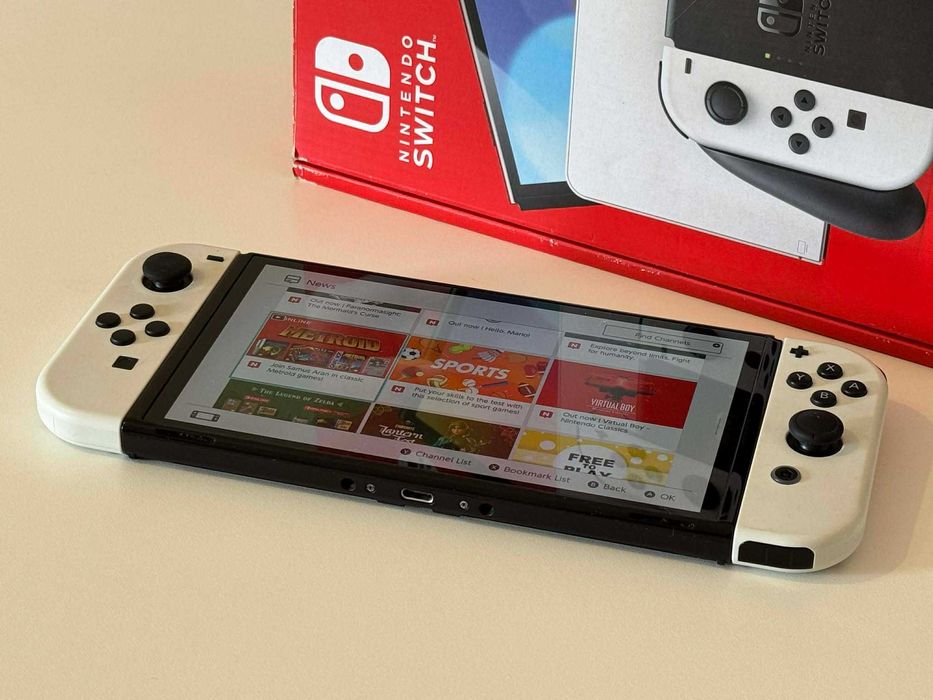 Бартер! Nintendo Switch OLED White (Бял)