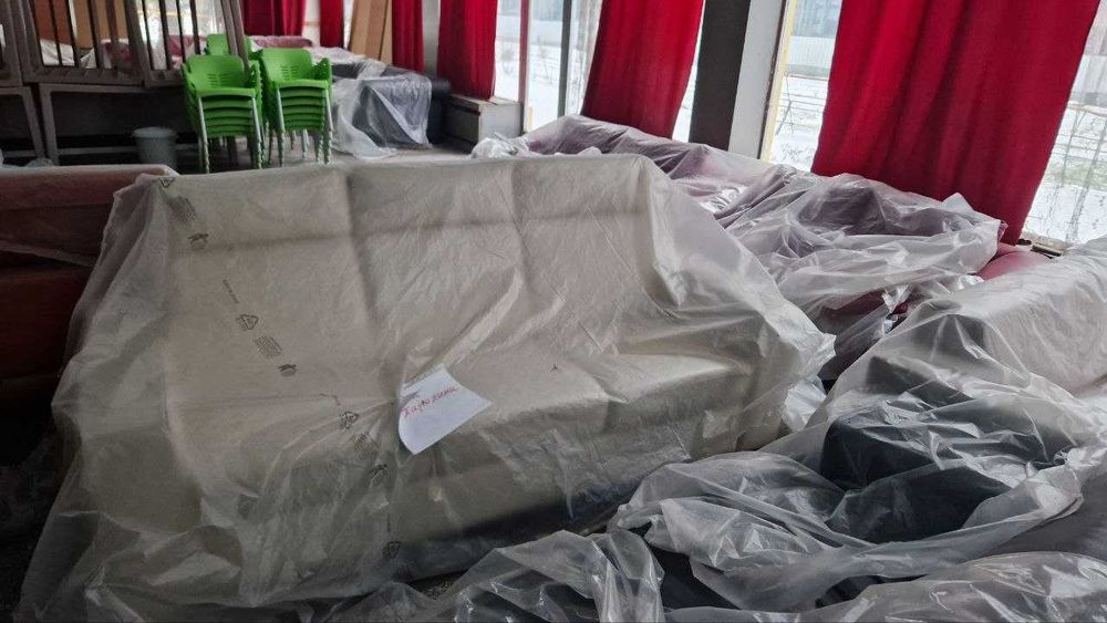 Мека мебел от кожа