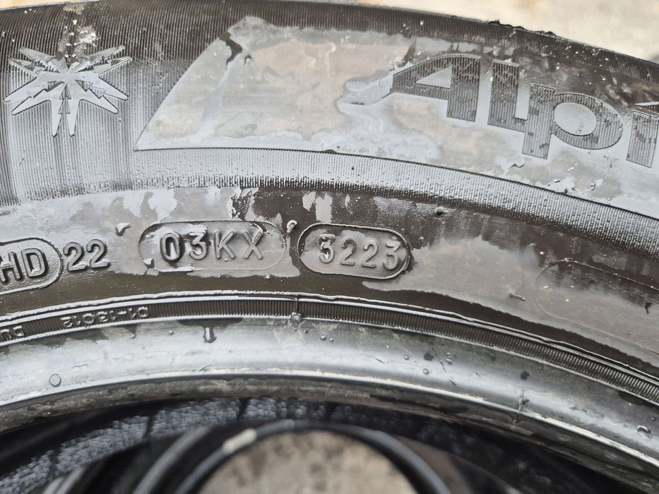 4бр. 215/65/17 Michelin Alpin5 зимни гуми