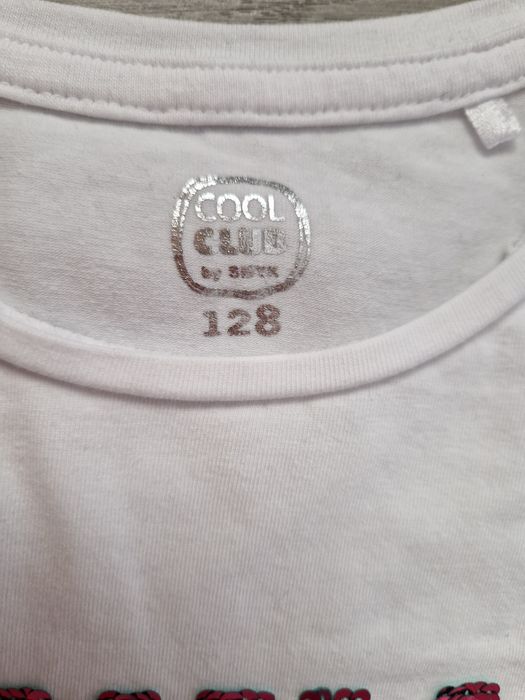Lot 5 tricouri 128 SMYK COOL CLUB pentru fetite