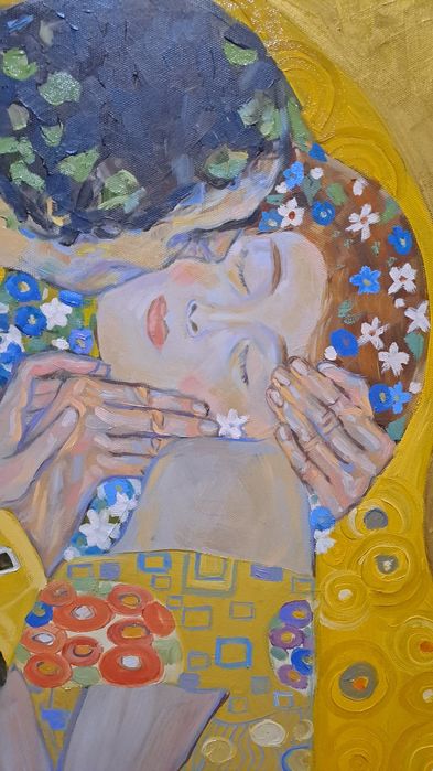 Продам картину! Климт Поцелуй!