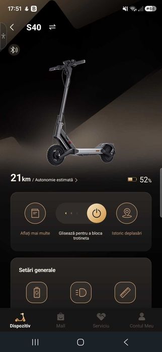 Trotineta electrica adulti, Navee S40, v max 25 km/h, autonomie 40 km,