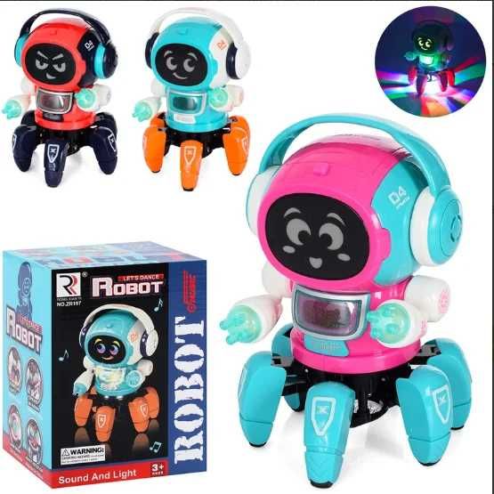 Робот осьминог на батарейках