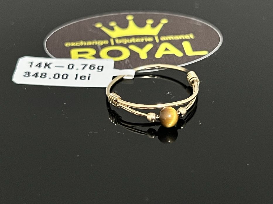 Bijuteria Royal CB : Inel aur 14k 585 0,76 gr