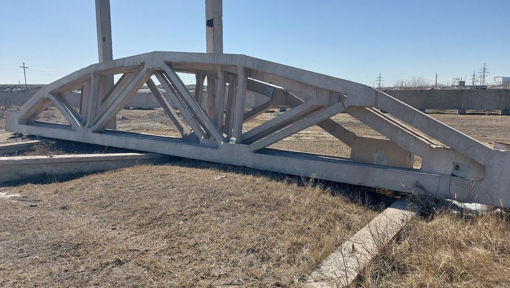 Фермы плиты колоны