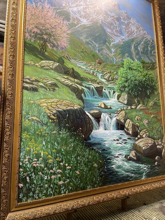 Тоғда Бахор пейзаж